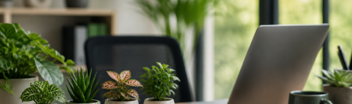 Tiny Green Therapy: How Mini Plants Are Revolutionizing the Workspace