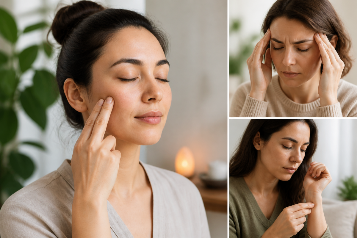 Using Acupressure to Naturally Treat PMS, Headaches, and Depression