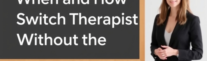 When and How to Switch Therapists Without the Drama