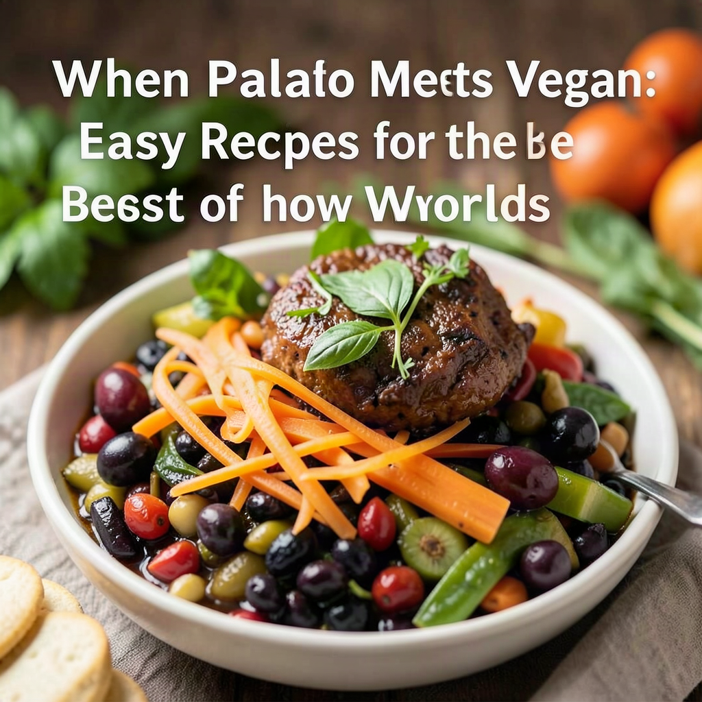 When Paleo Meets Vegan: Easy Recipes for the Best of Both Worlds