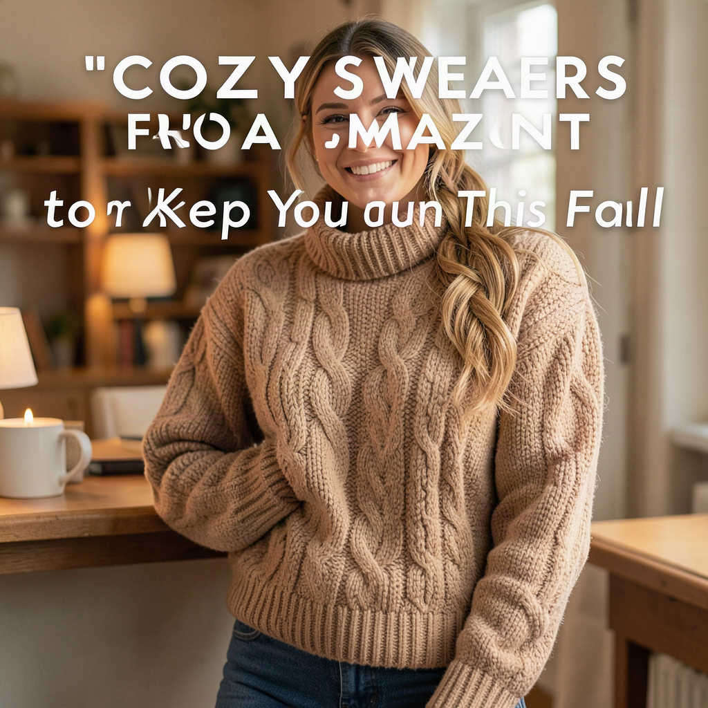 Cozy Sweaters from Amazon to Keep You Warm This Fall