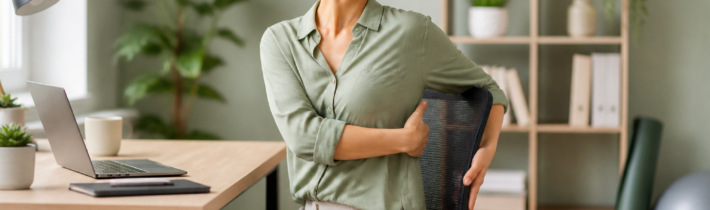 Desk Yoga for Back Pain Relief