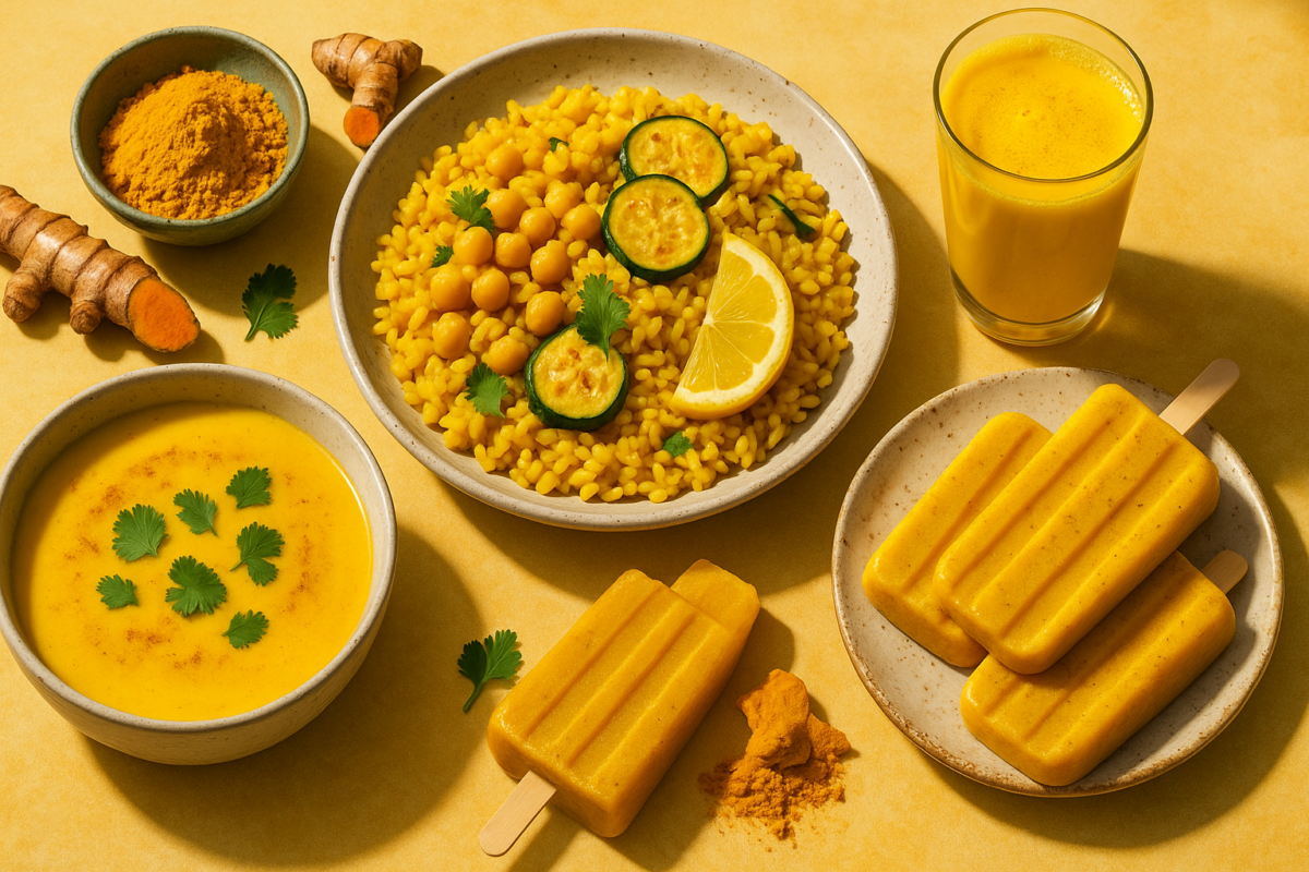 Golden Summer: Creative Turmeric Recipes to Spice Up Your Season