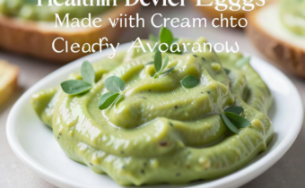 Healthier Deviled Eggs Made with Creamy Avocado