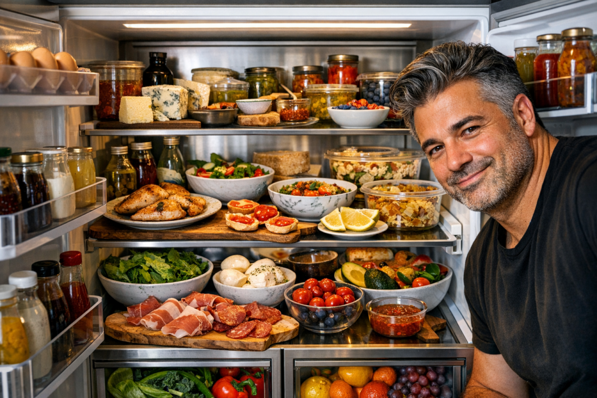 Inside a Celebrity Chef’s Fridge: What Danny DiStefano Actually Eats