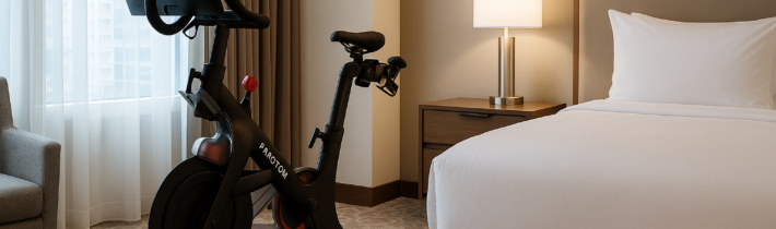 Peloton Partners with Hilton