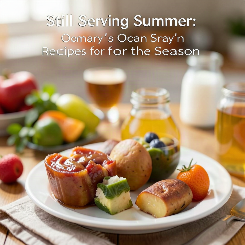 Still Serving Summer: Ocean Spray’s Refreshing Recipes for the Season