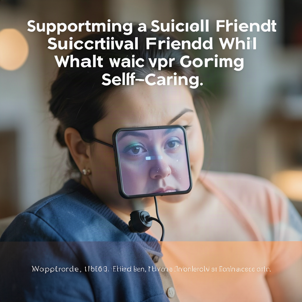 Supporting a Suicidal Friend While Self-Caring