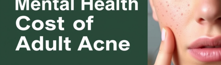 The Hidden Mental Health Cost of Adult Acne