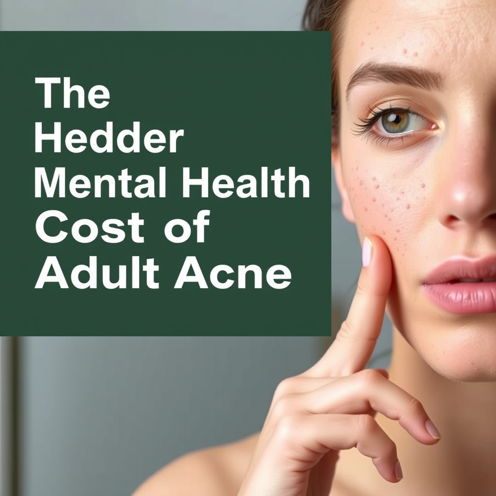 The Hidden Mental Health Cost of Adult Acne