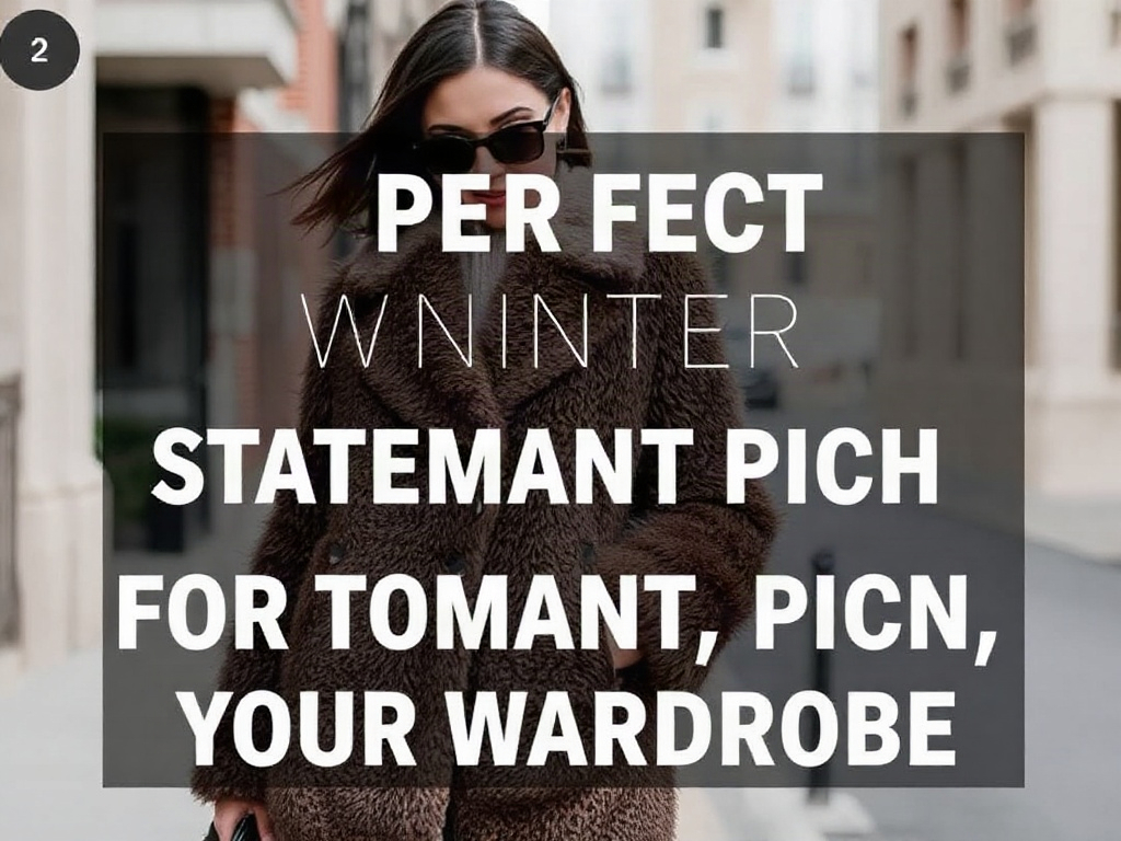 The Perfect Winter Statement Piece for Your Wardrobe