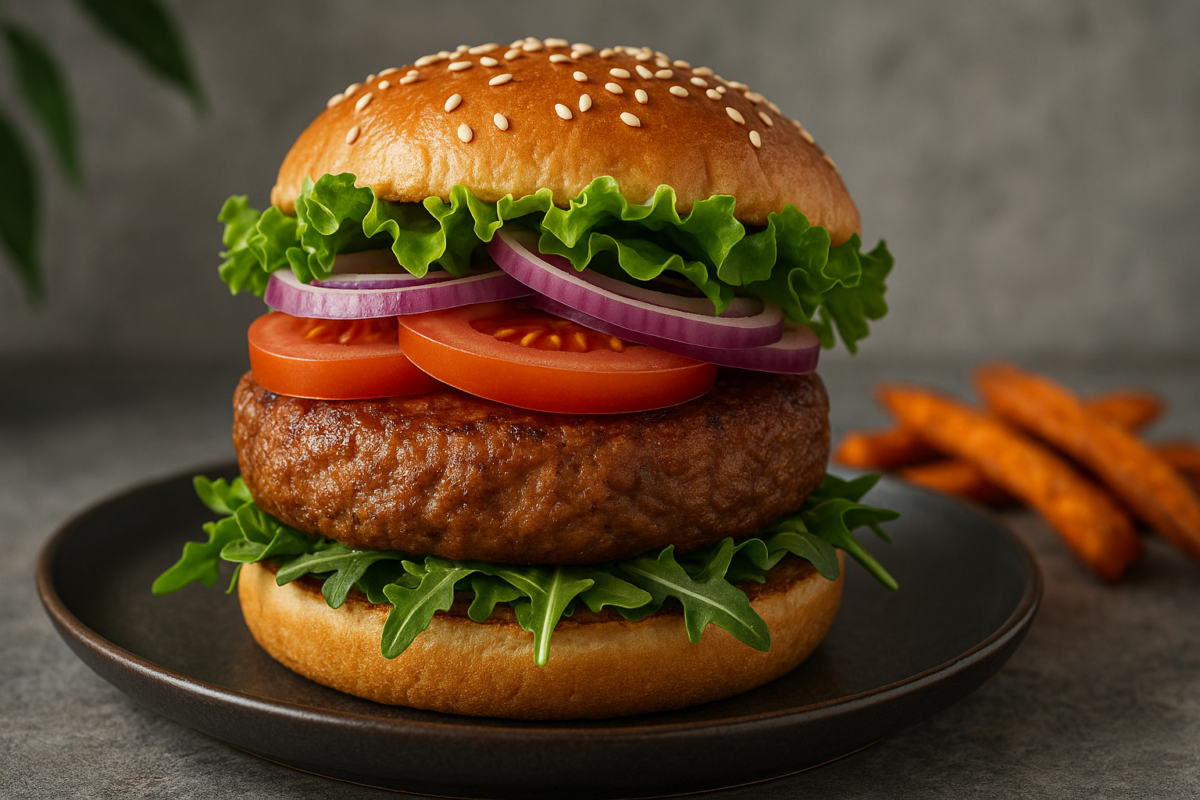 The Plant-Based Turkey Burger That Actually Tastes Amazing