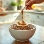 Whipped Chocolate Peanut Butter Oatmeal Recipe