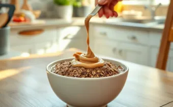 Whipped Chocolate Peanut Butter Oatmeal Recipe
