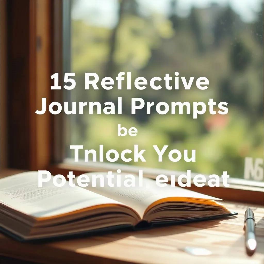15 Reflective Journal Prompts to Unlock Your Potential