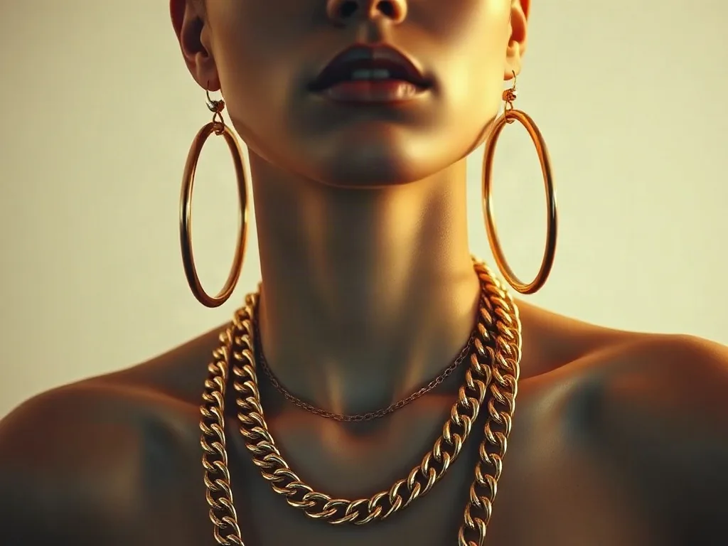 80s Chain Link Jewelry Revival
