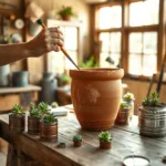 DIY Plant Pot Recycling Ideas