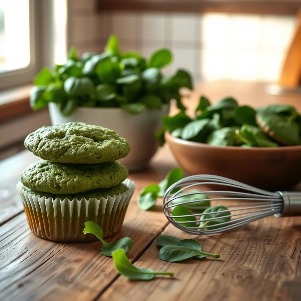 Gluten-Free Spinach Muffins Recipe