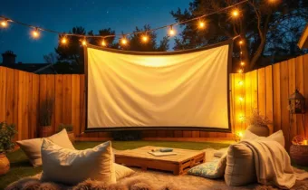 How to Create the Perfect Backyard Movie Night Experience