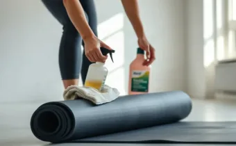 How to Safely Clean Your Yoga Equipment