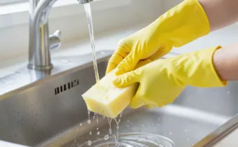 How to Safely Sanitize Your Shared Kitchen Sponges
