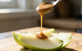 Make This Vegan Caramel Apple Dipping Sauce Tonight