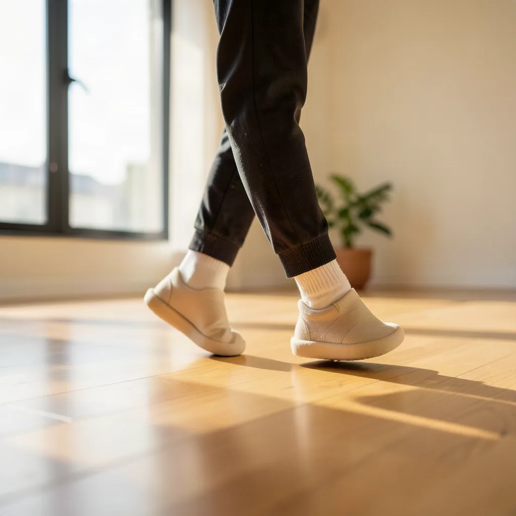 Making Your Footsteps Lighter and Quieter