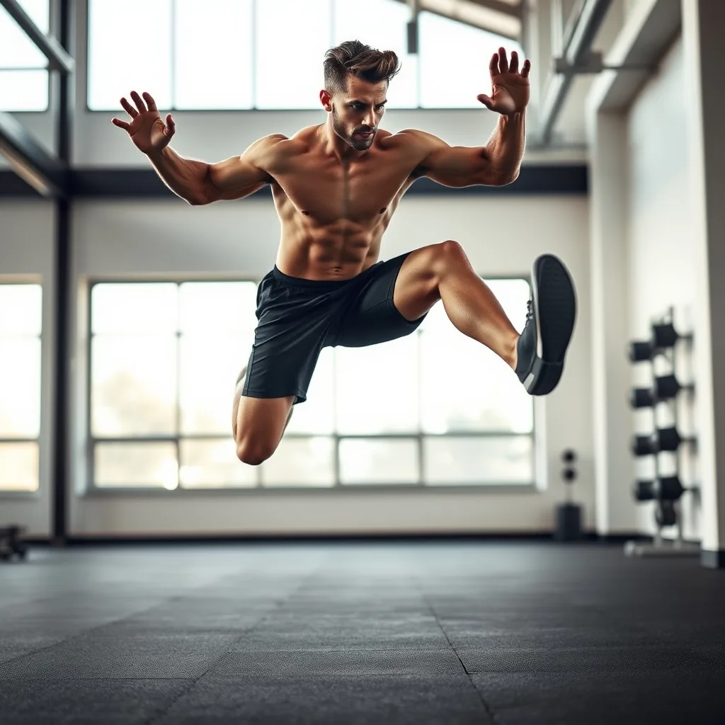 Master the Jump-Lunge-Squat Combo