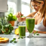 Nina Agdal's Green Smoothie Recipe That Tastes Like Paradise