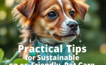 Practical Tips for Sustainable and Eco Friendly Pet Care