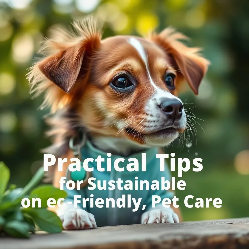 Practical Tips for Sustainable and Eco Friendly Pet Care