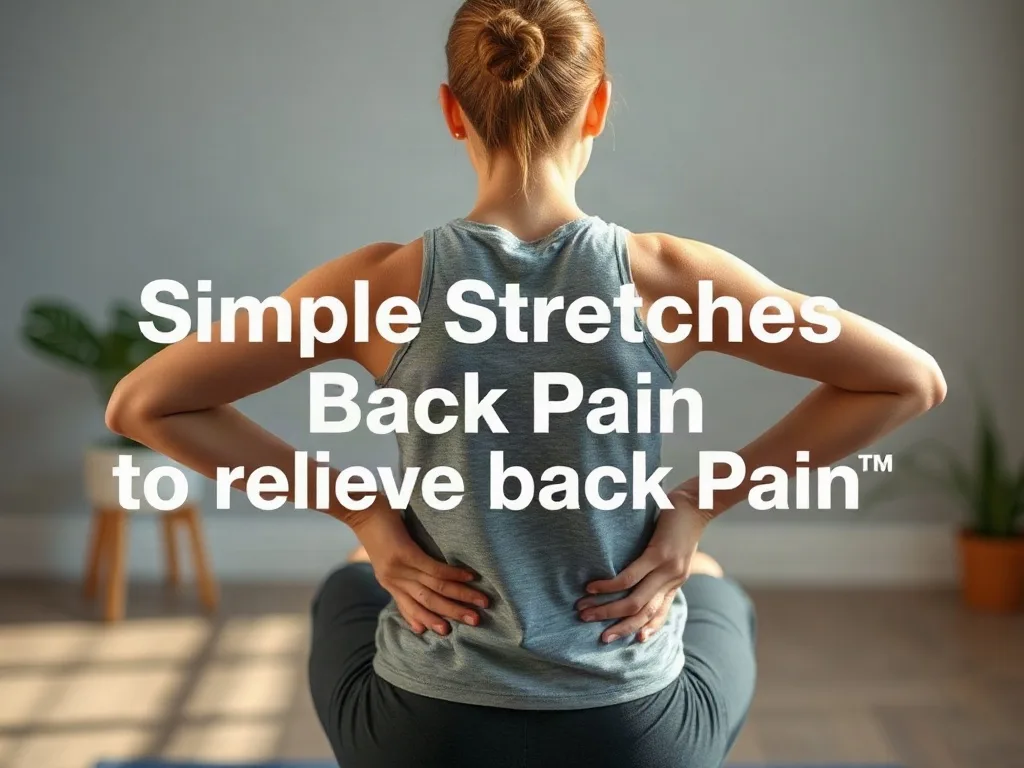 Simple Stretches to Relieve Back Pain