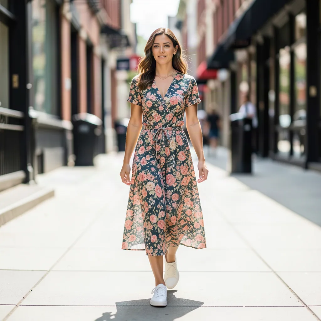 The Art of Pairing Dresses with Sneakers for Effortless Style