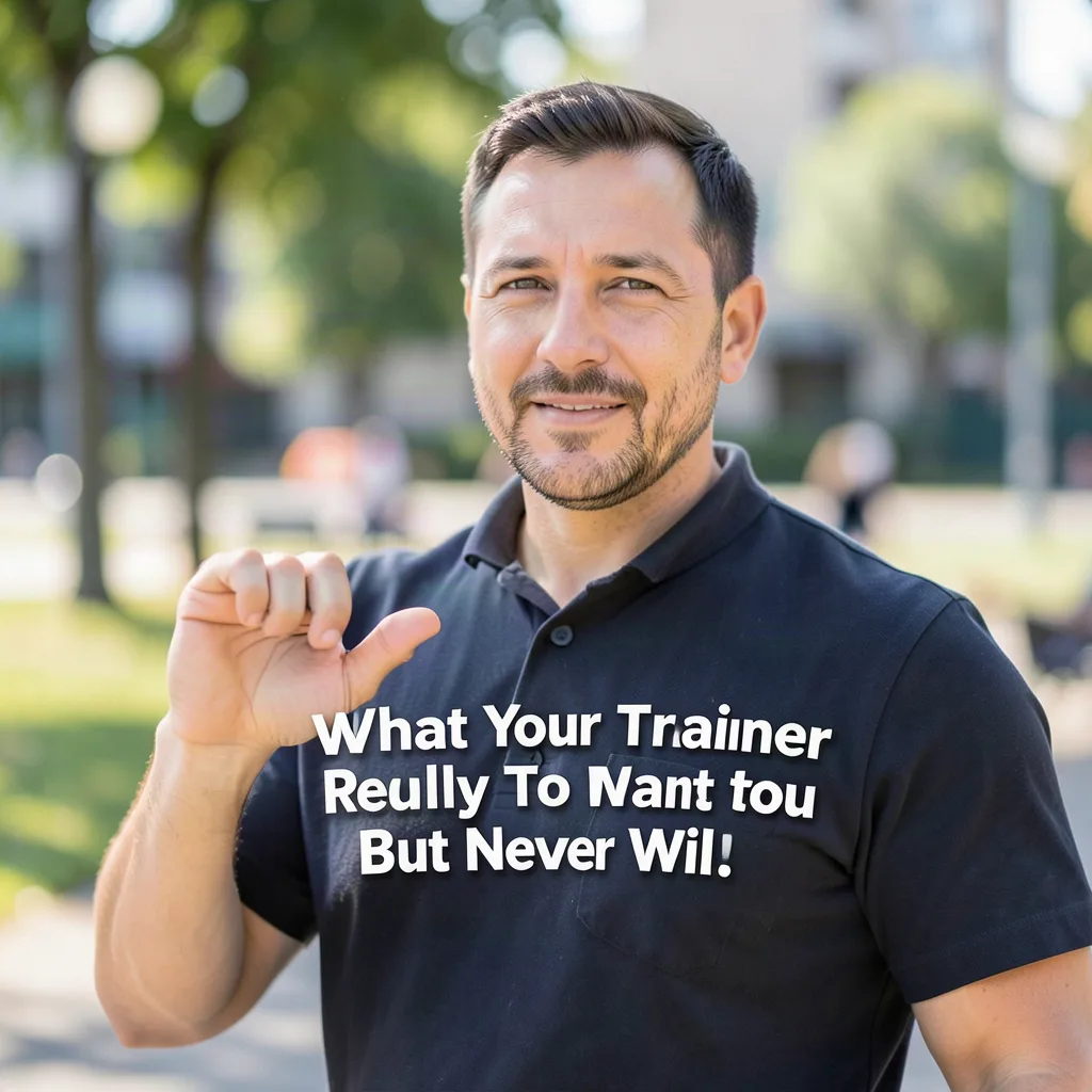 What Your Trainer Really Wants to Tell You But Never Will